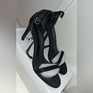 Elegant Black and White Women's Heels